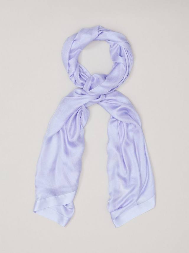 

Шарф с атласной отделкой Phase Eight, Pale Blue