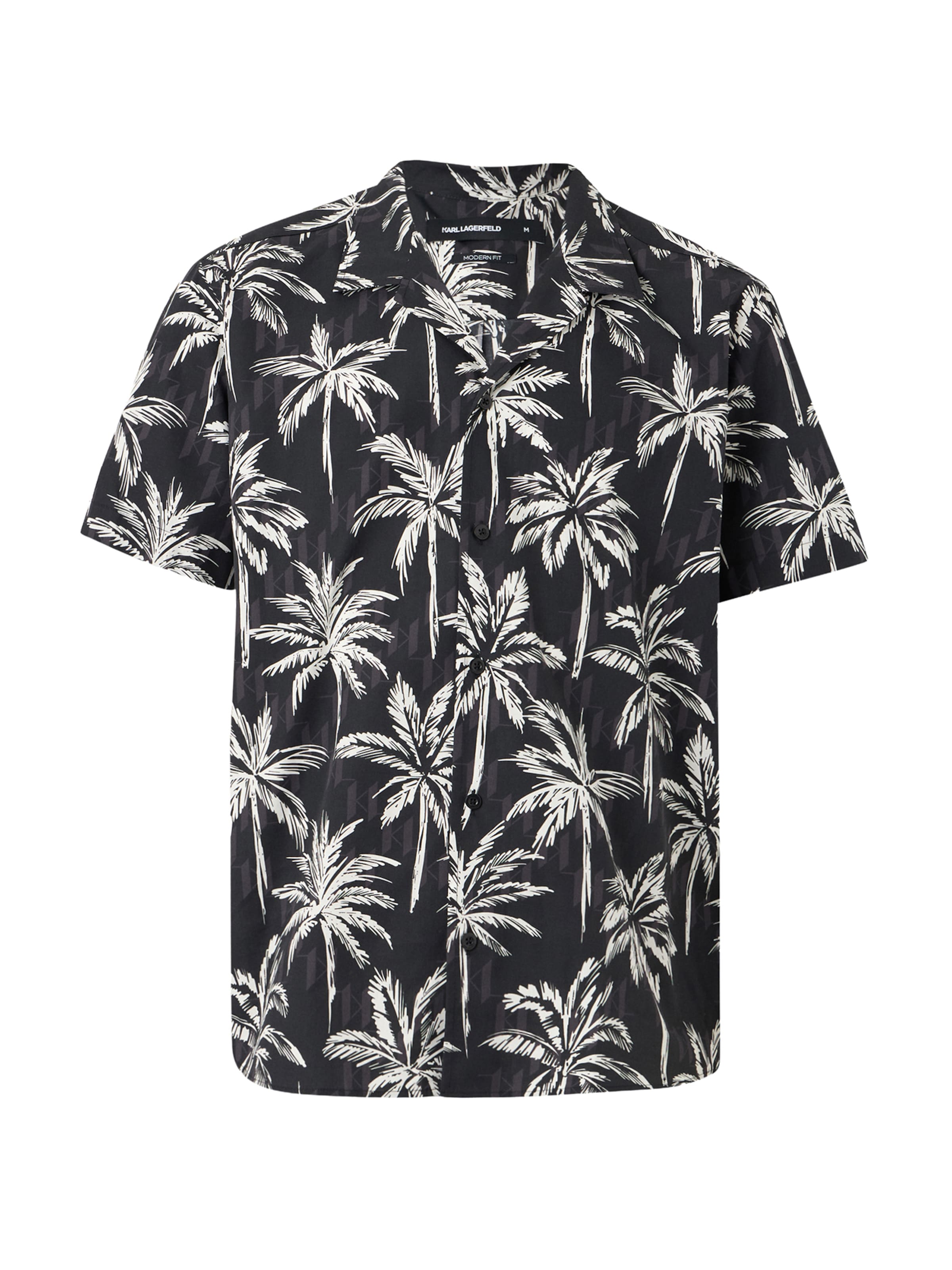 

Karl Lagerfeld Рубашка на пуговицах Comfort Fit в черном цвете
