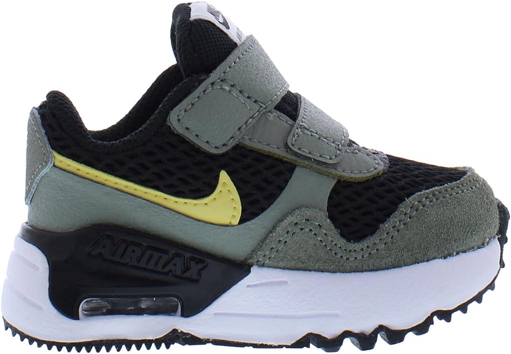 Кроссовки Nike Boys Air Max Systm, черный/золотой — фото 2