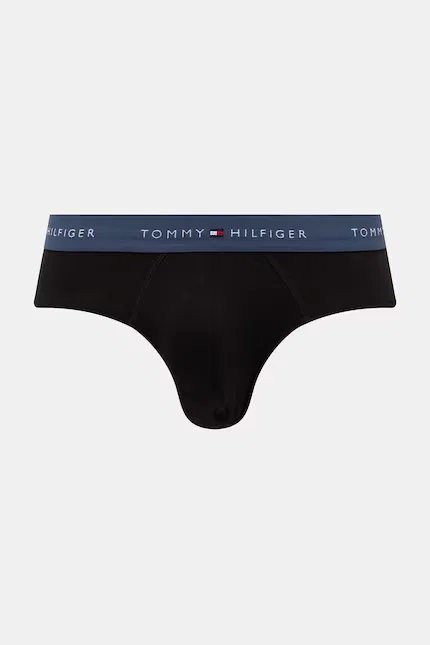 Боксеры хлопковые с эластаном 3 шт Tommy Hilfiger, черный — фото 4