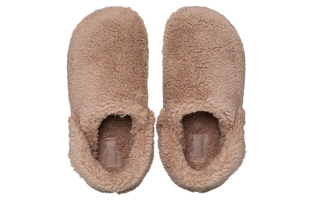 Тапочки Crocs Classic Cozzzy Slipper 'Mushroom' 209386-195, коричневый — фото 4