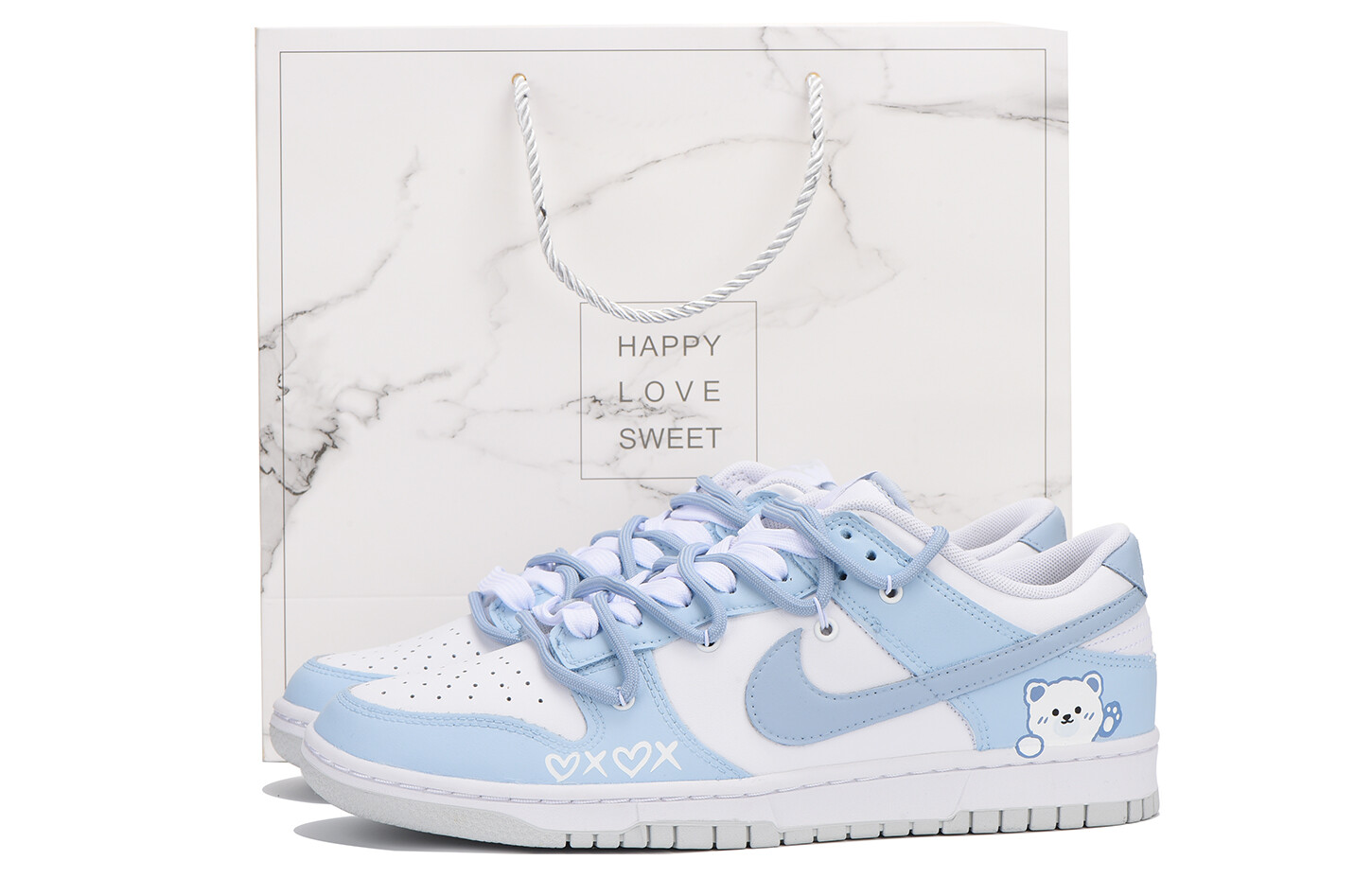 

Кроссовки Nike Dunk Skateboard Shoes Men Low-Top White