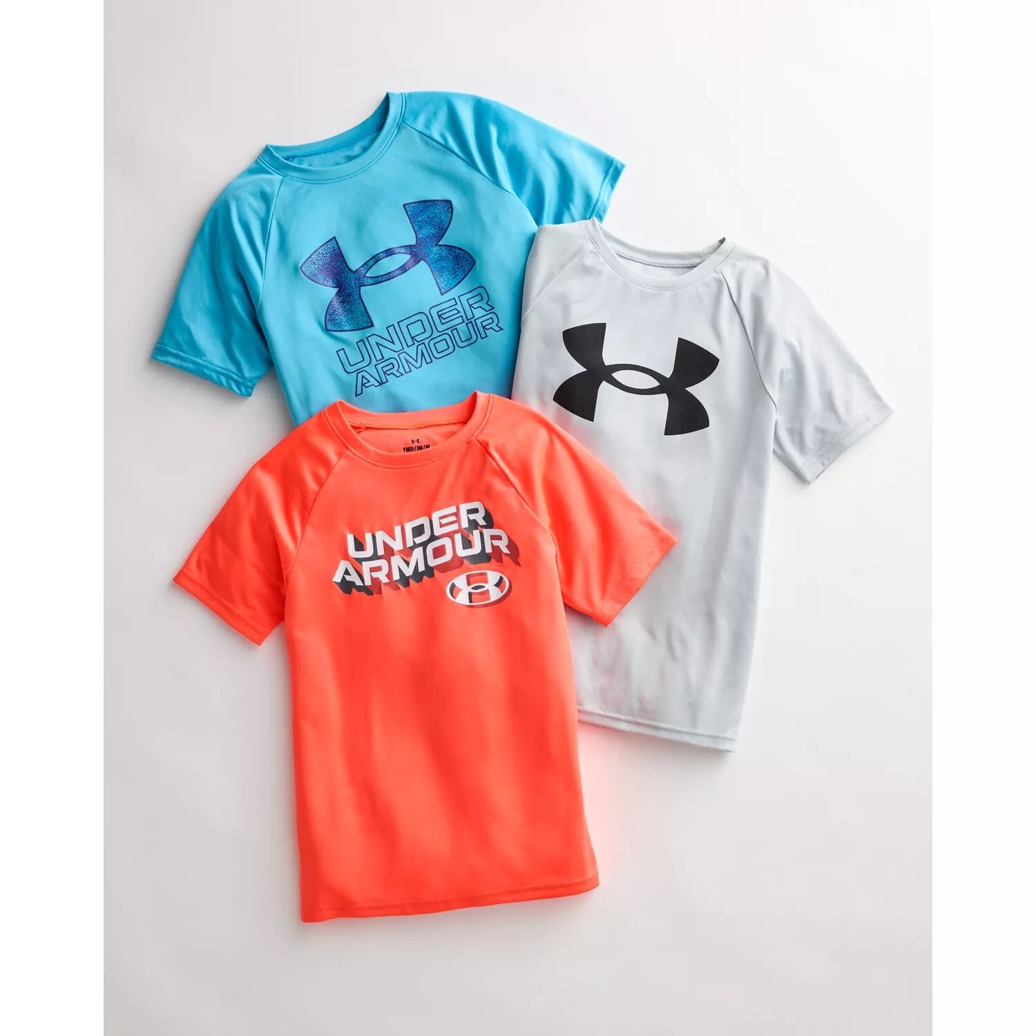 Футболка Under Armour с большим логотипом для мальчиков 8–20 лет Under Armour, красный — фото 3