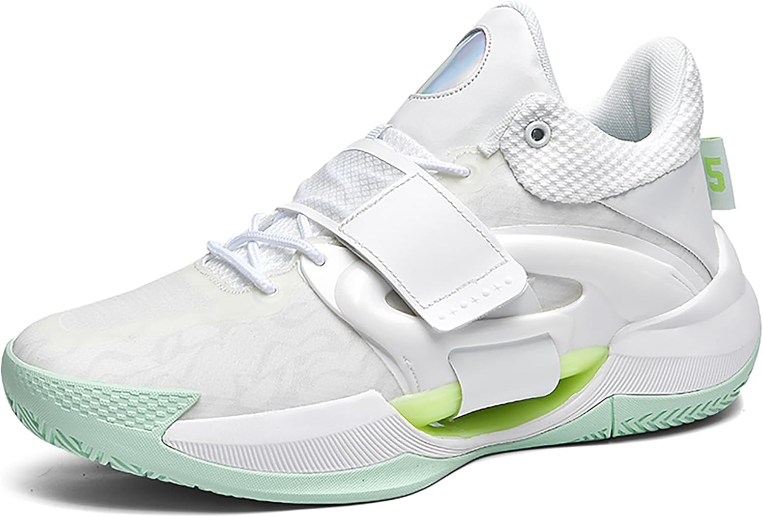 

Кроссовки для баскетбола CJSPORX для мужчин и женщин, дышащие, противоскользящие, для улицы, модные, белый