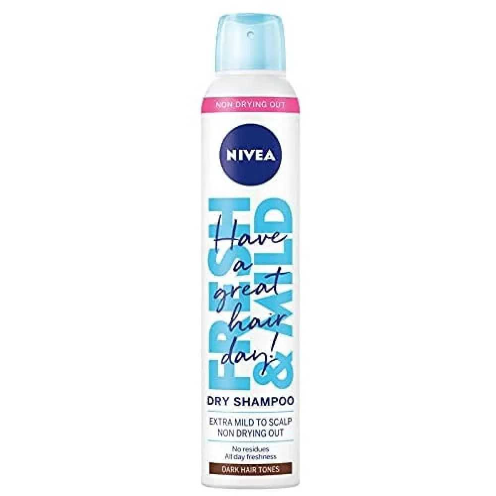Сухой шампунь для темных волос от NIVEA