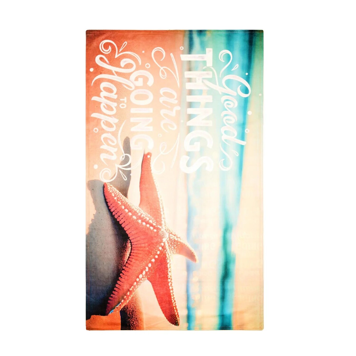 

Полотенце Essential Towel Good Things Sea Towel из микрофибры, разноцветное, 90x150 см