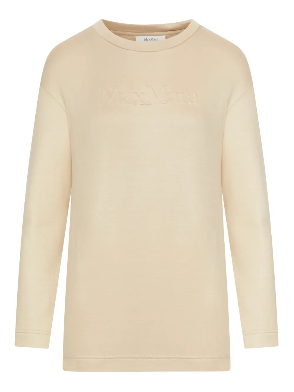 

Толстовка с тисненым логотипом MAX MARA, нейтральный