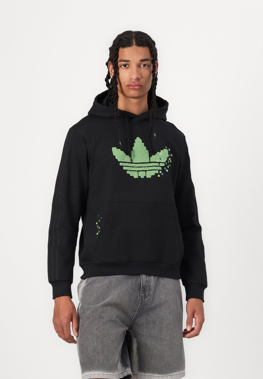

Толстовка с капюшоном MINECRAFT HOODIE - Sweatshirt Adidas Originals, черный