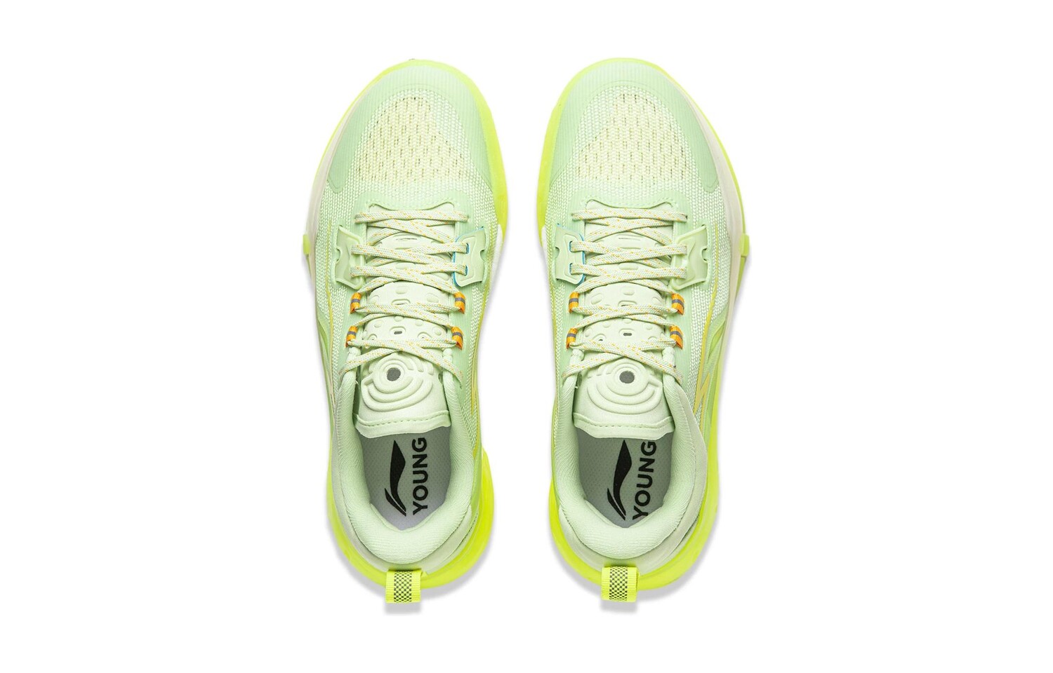 Детские баскетбольные кроссовки GS Low-top Avocado Lining Young, цвет Avocado — фото 3
