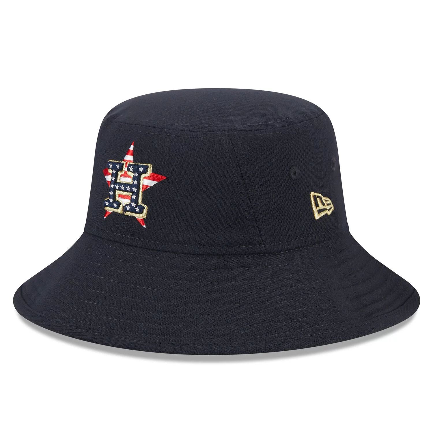 

Мужская панама New Era Navy Houston Astros 2023 Четвертое июля