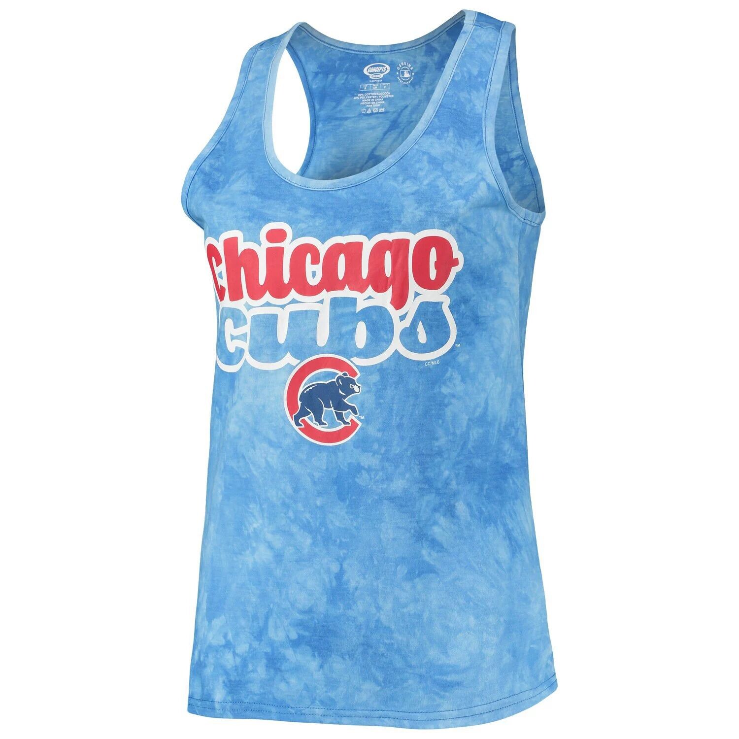 

Женский комплект из топа и шорт на бретельках Concepts Sport Royal Chicago Cubs Billboard Racerback