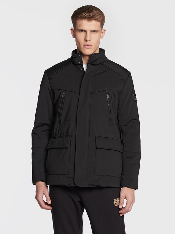 

Переходная куртка стандартного кроя Ea7 Emporio Armani, черный