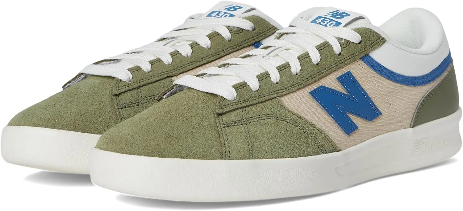 Кроссовки для скейтбординга New Balance Unisex Adult 430, оливковый