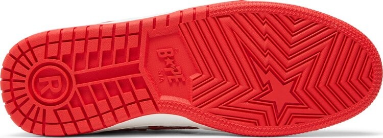 Кроссовки Sk8 Sta #5 'Luxury Sport Monogram - Red', красный — фото 4
