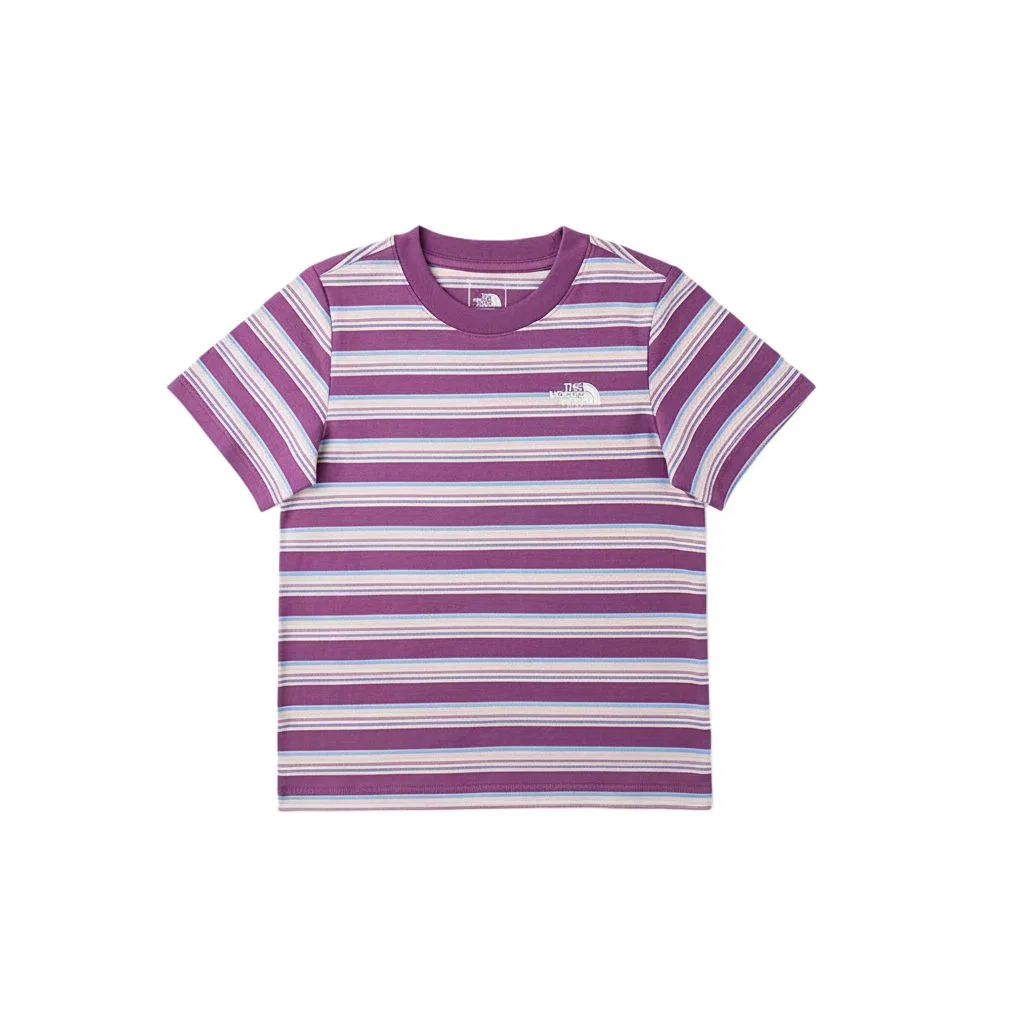 Детская футболка с круглым вырезом THE NORTH FACE, MK2/Purple Stripes