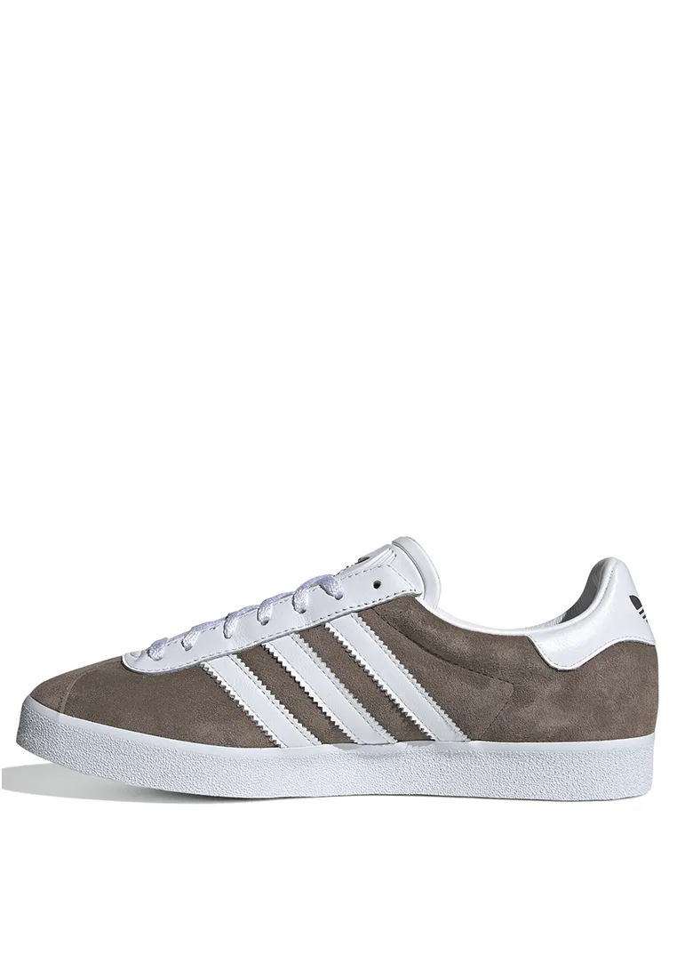 Кроссовки мужские, Gazelle 85, Adidas, белый/золотой — фото 4