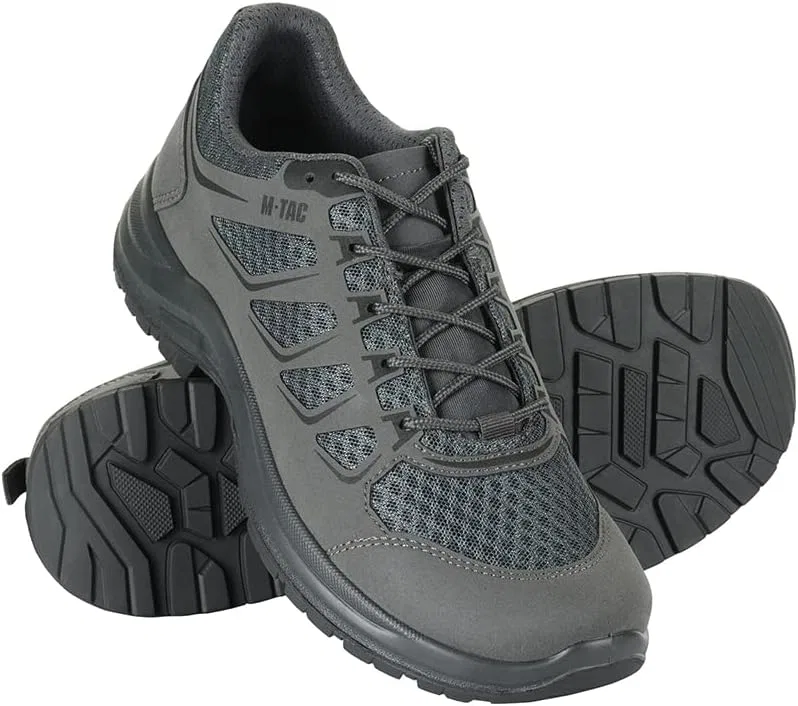Тактические кроссовки M-Tac Trainers Tactical IVA Trainers Shoes Мужские тактические спортивные кроссовки армейского образца, Gray — фото 2