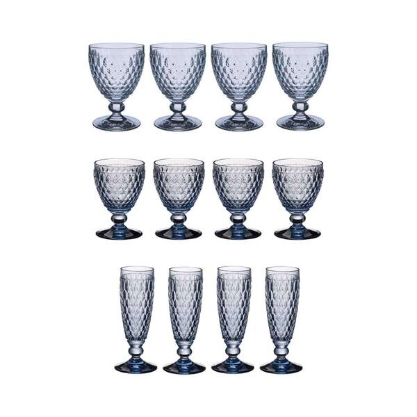 

Бостон цветные бокалы для вина, набор из 12 шт. Villeroy & Boch, синий