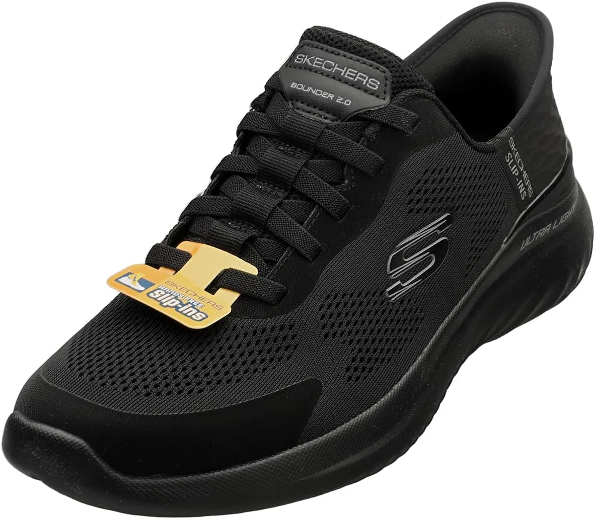 Мужские слипоны Skechers Bounder 2.0 Emerged, черный