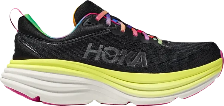 Кроссовки Wmns Bondi 8 'Black Rainbow', черный