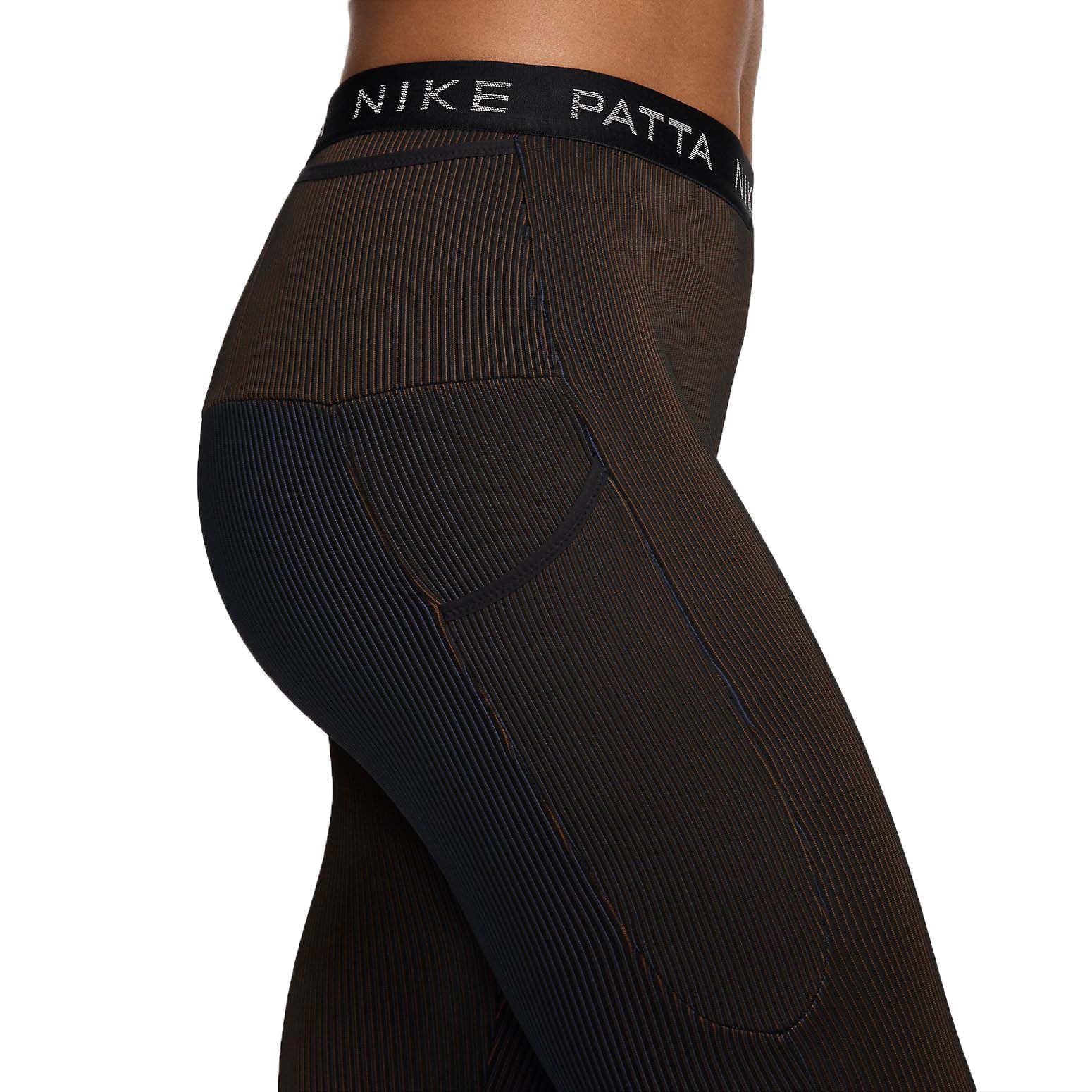 Леггинсы Nike x Patta Leggings (Asia Sizing) 'Black' — фото 3