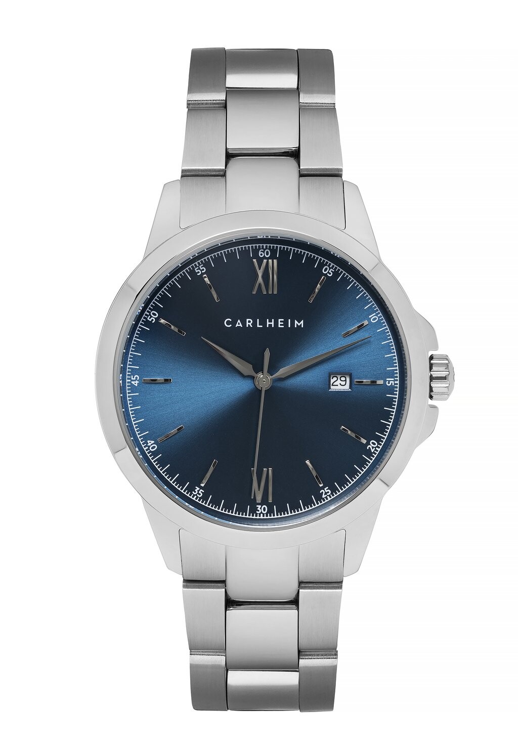 

Часы HENRI LINK Carlheim, цвет silver/blue