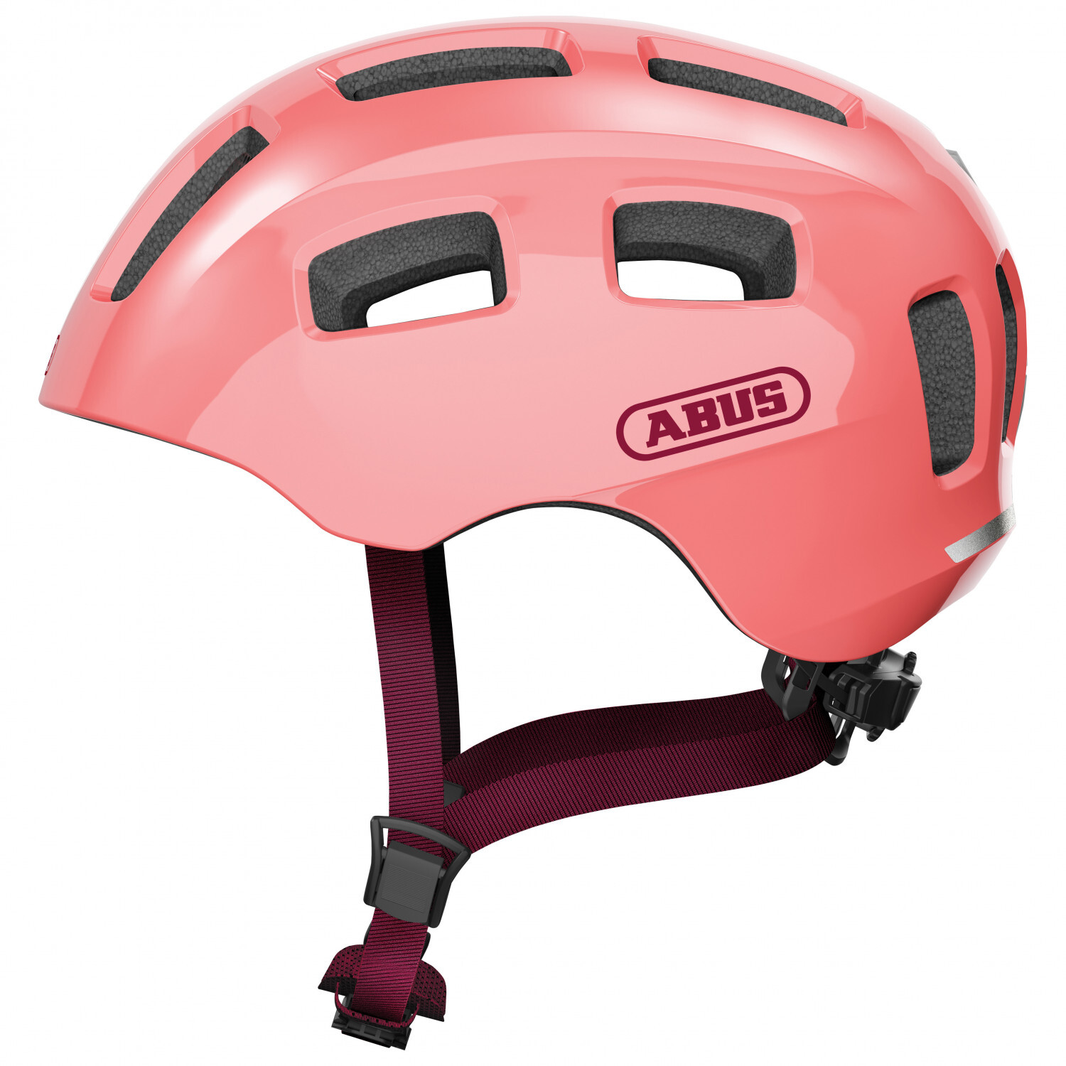 

Велосипедный шлем Abus Kid's Youn I 2 0, цвет Living Coral