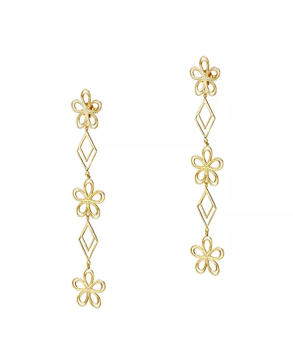 

Небесная подвеска-серьга Amorcito, gold