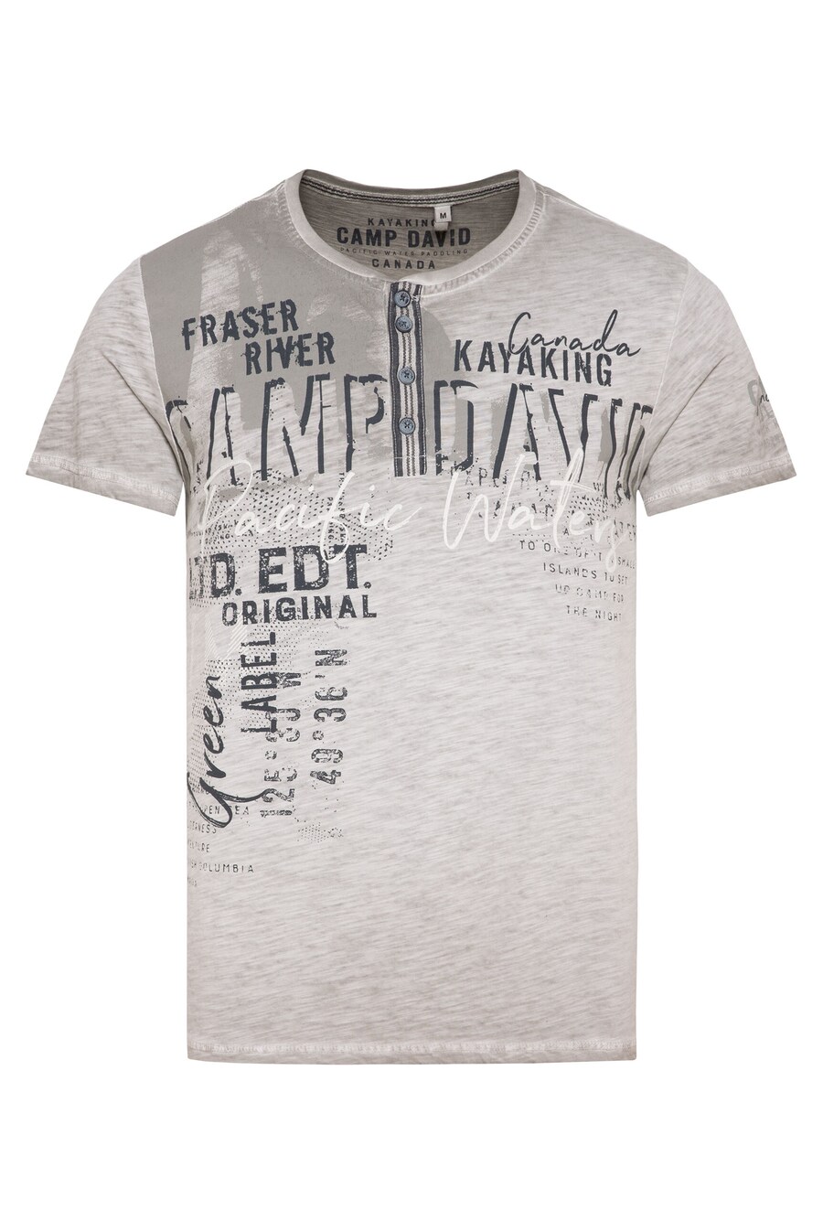 

Рубашка CAMP DAVID, цвет Basalt grey/Light grey