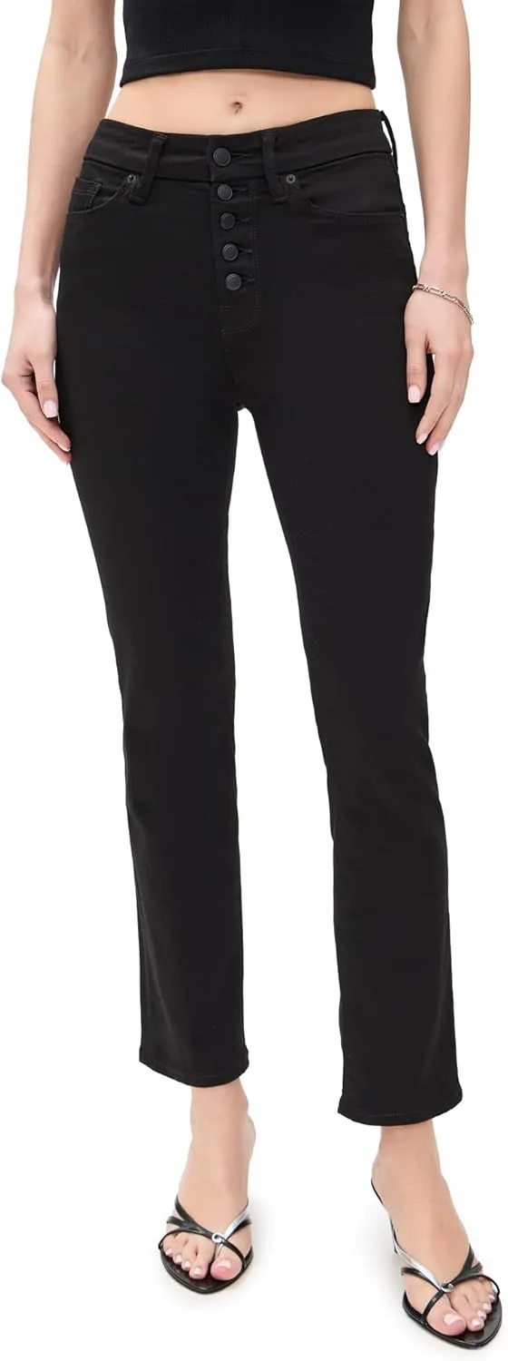 

Джинсы STRAIGHT FIT | GOOD LEGS BLACK184 от good american