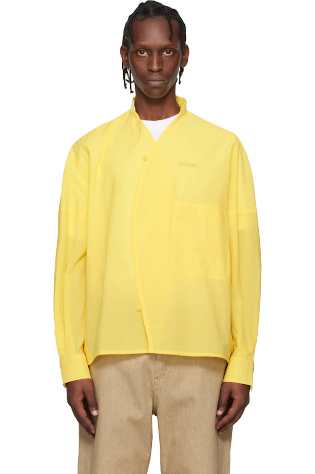 

Рубашка 'La chemise berlingot' Jacquemus, желтый