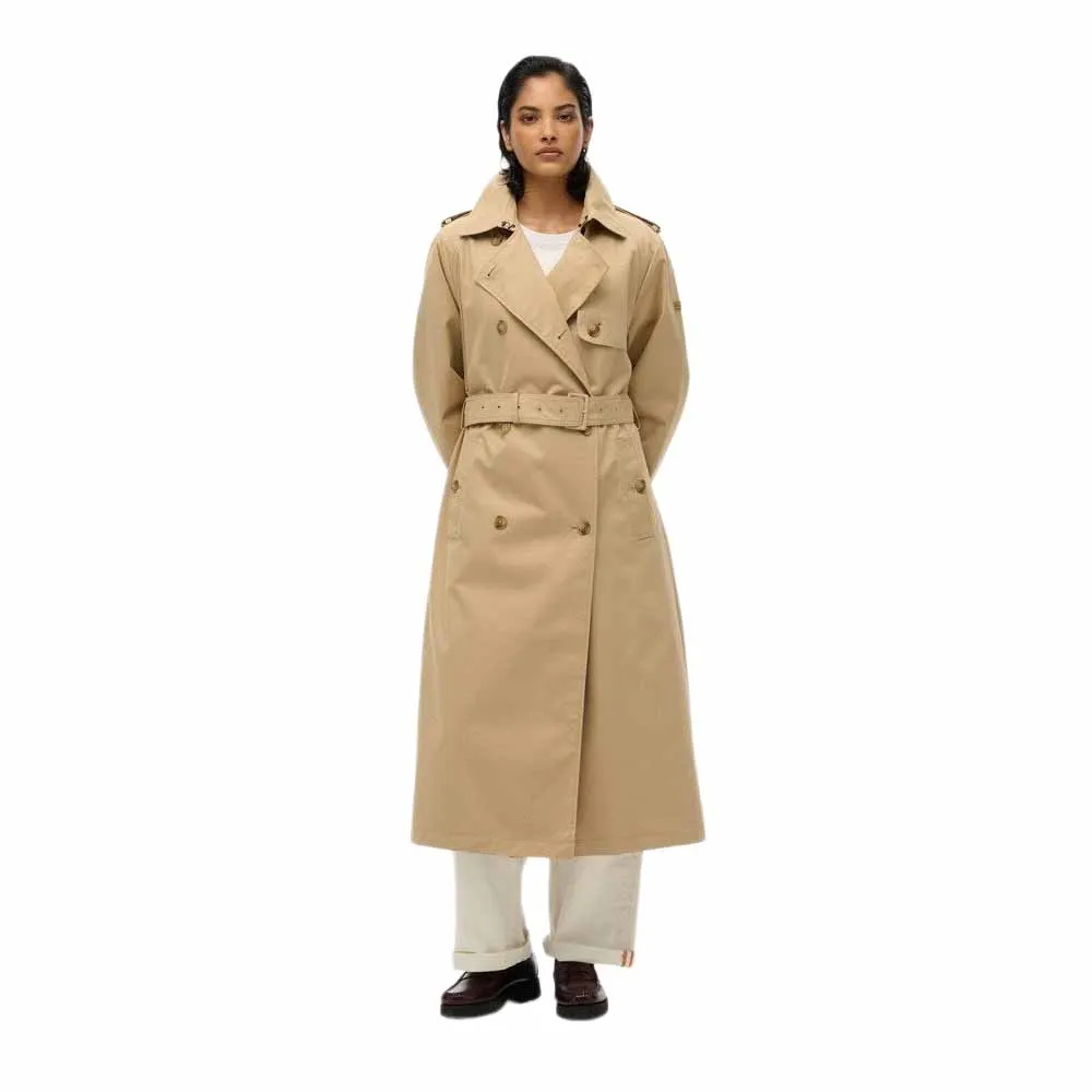 

Пальто Superdry Classic trench, бежевый