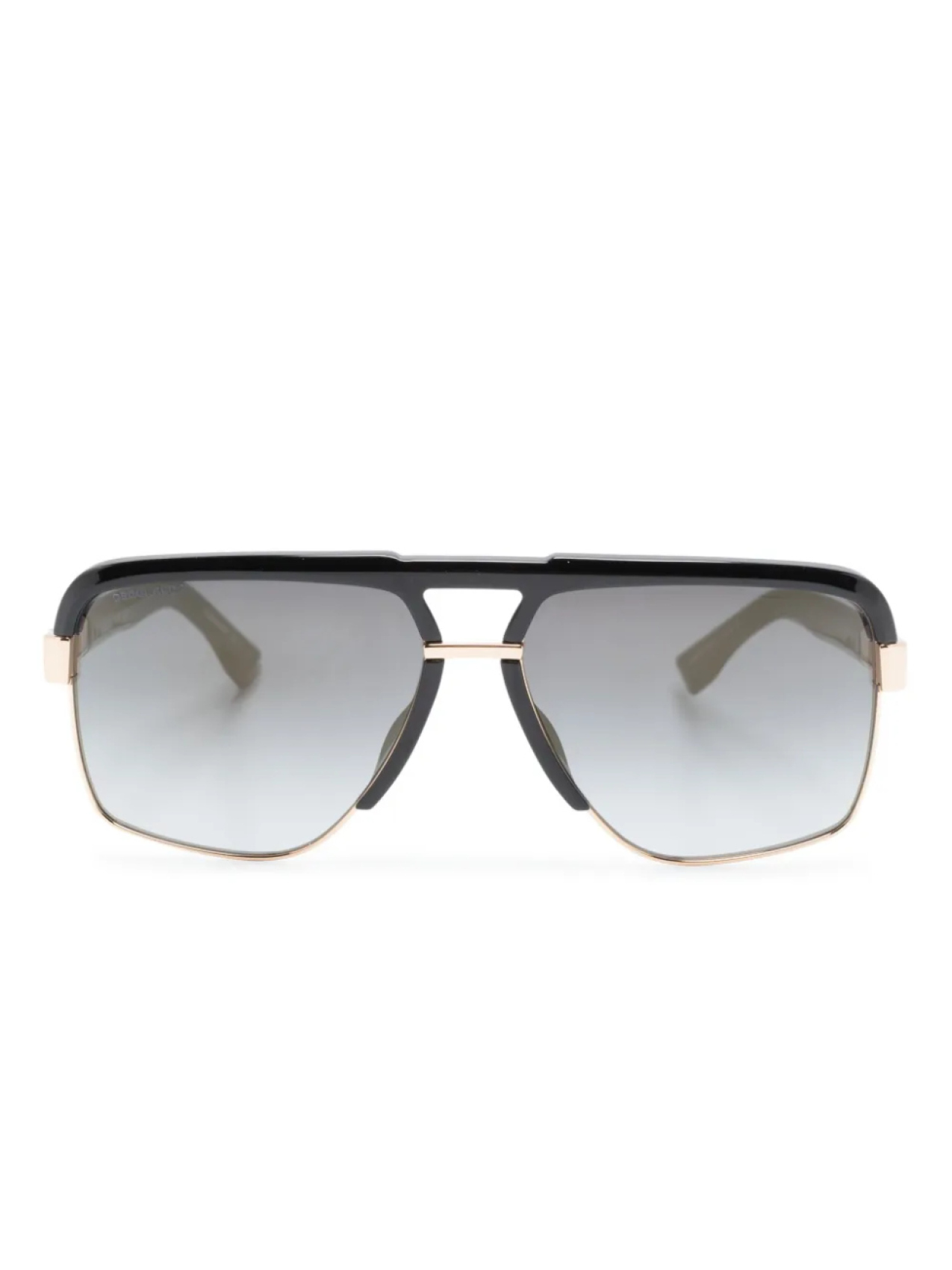 

DSQUARED2 EYEWEAR солнцезащитные очки-пилоты Hype с эффектом градиента, черный