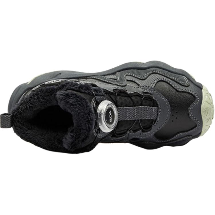 FILA KIDS Детские кроссовки BOA с противоскользящей подошвой, износостойкие, черного цвета, для детей 3–7 лет — фото 4