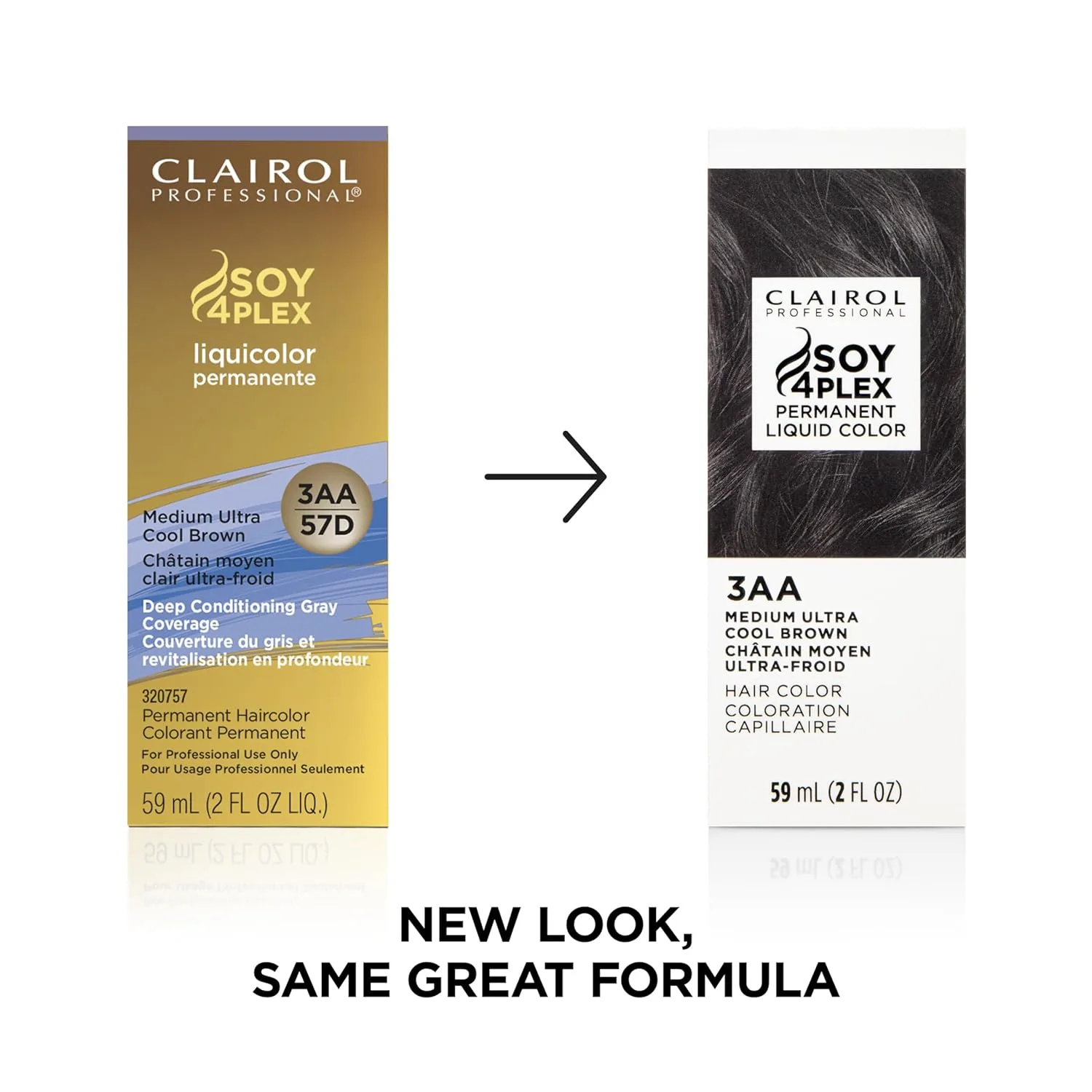 Стойкая краска для волос Clairol Professional Liquicolor от средне-коричневого до рыжевато-фиолетово-коричневого цвета со 100% закрашиванием седины | Упаковка может отличаться, 3aa Medium Ultra Cool Brown — фото 3