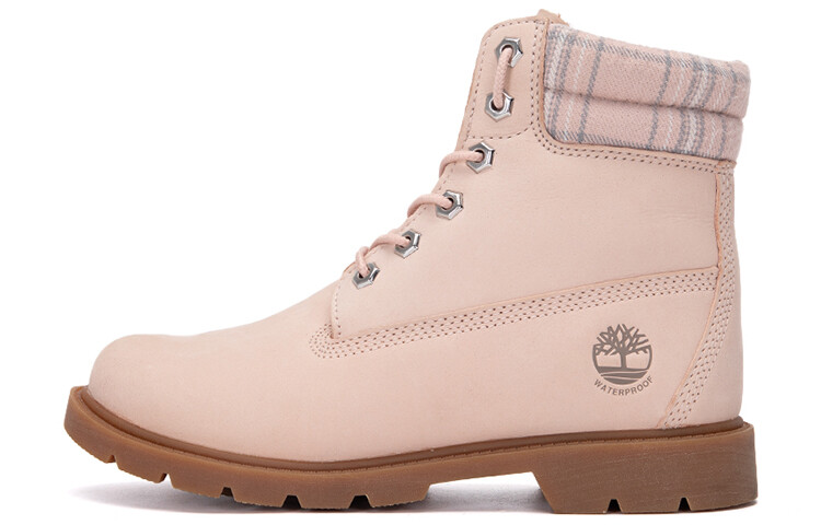 Ботинки водонепроницаемые женские Timberland Lindon Woods 6 Inch, розовый