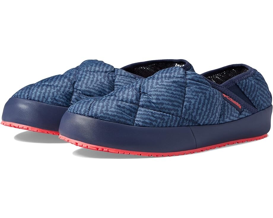 

Домашняя обувь Columbia Omni Heat Lazy Bend Moc, цвет Nocturnal/Neon Sunrise
