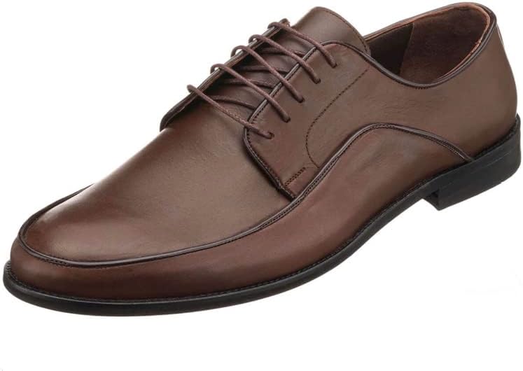 

Мужские коричневые кожаные классические туфли большого размера DALGALA, ручная работа