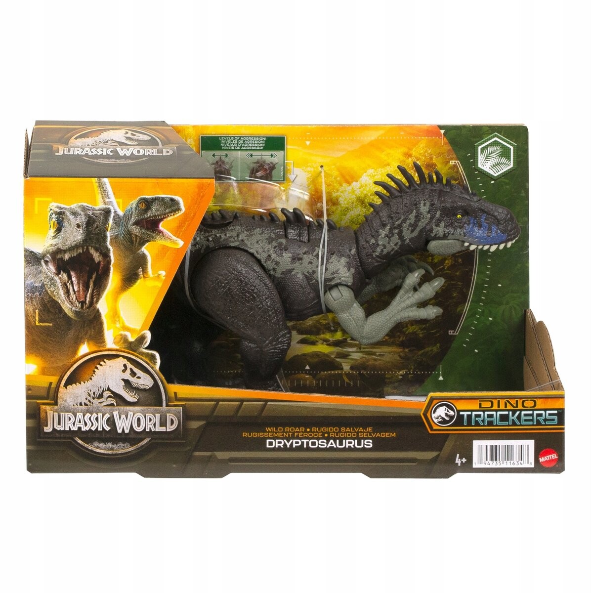 

Мир Юрского периода, динозавр, Дриптозавр, HLP 15 Mattel