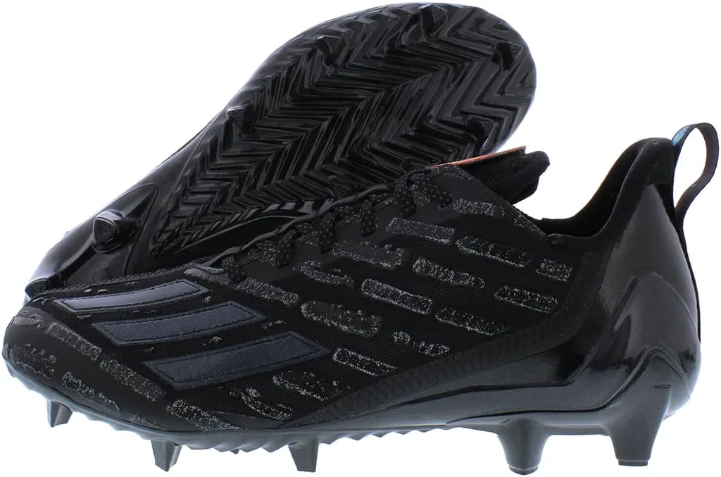 Футбольные бутсы Adidas Adizero для мужчин, черный/серый — фото 3