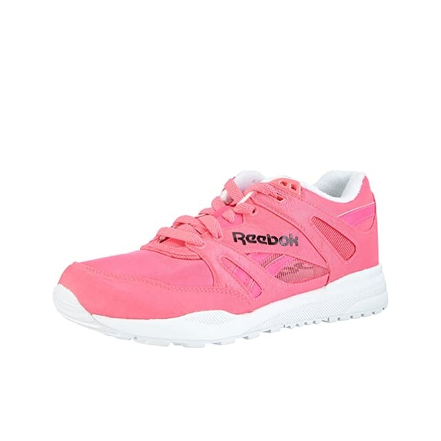Розовые синтетические женские кроссовки Ventilator Day Glo Lacing m46762 Reebok, розовый — фото 3