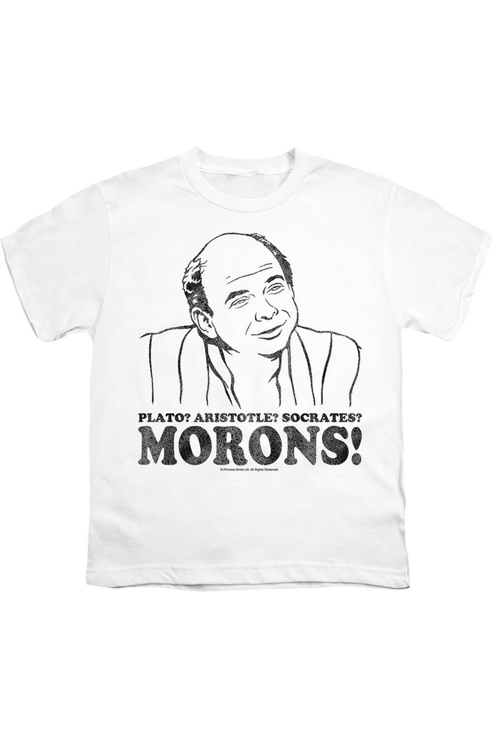 

Футболка с коротким рукавом для детей "Принцесса-невеста" Morons Gildan, белый