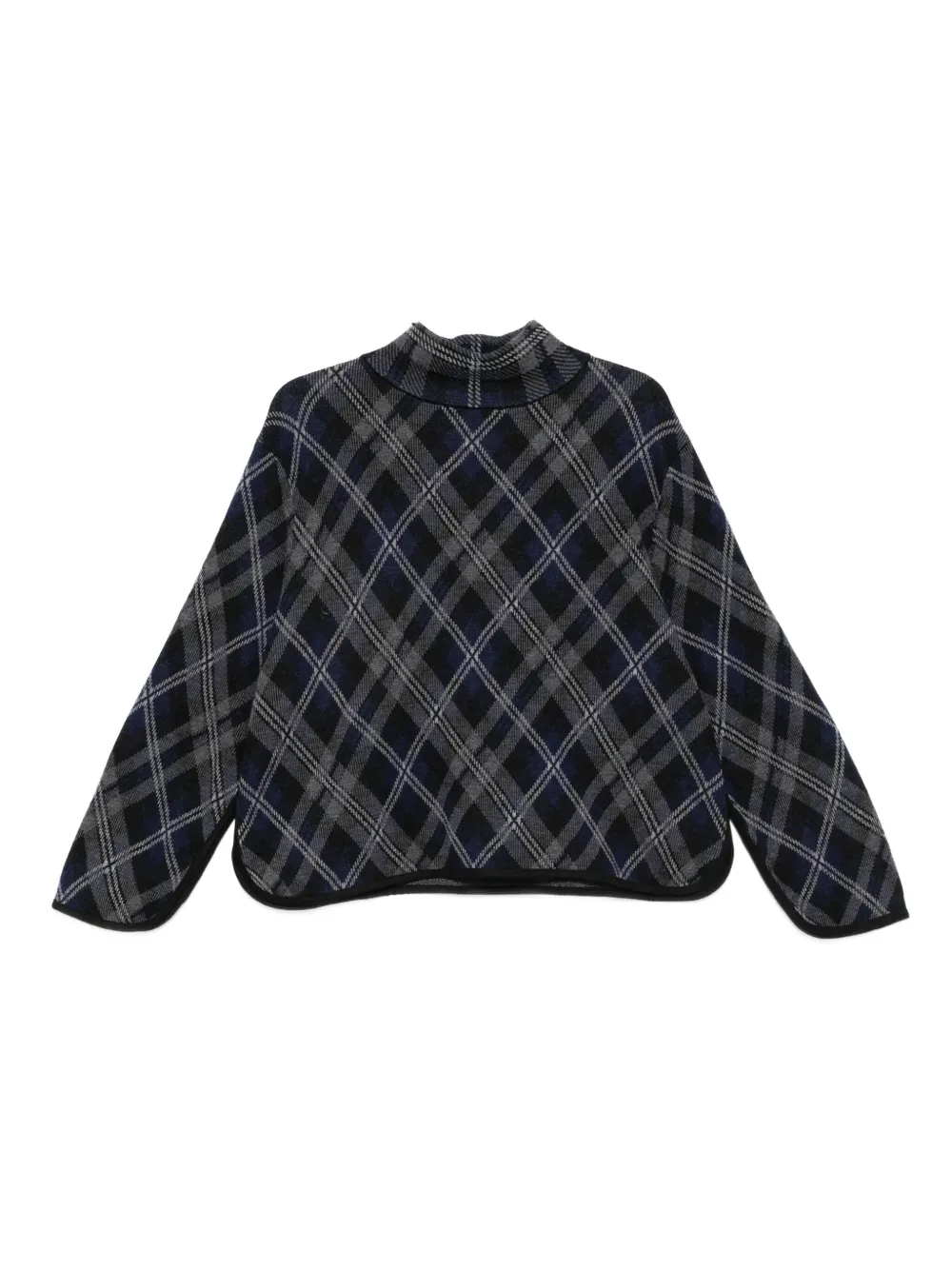 

Водолазка из шерсти и кашемира Eric Bompard, синий