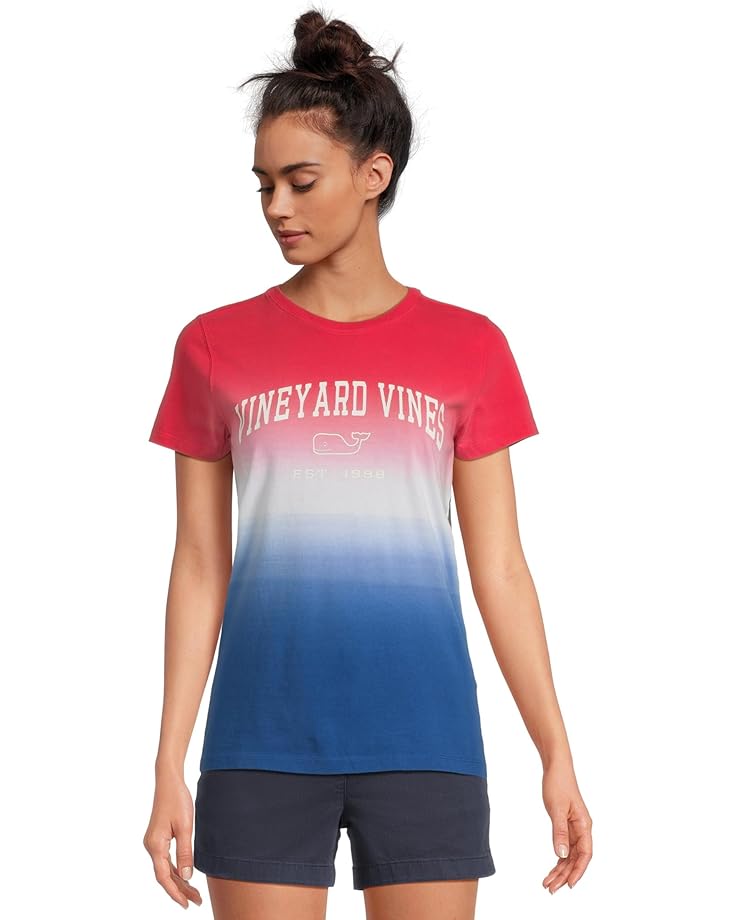 

Футболка Vineyard Vines Arch Logo Short, цвет Lighthouse Red
