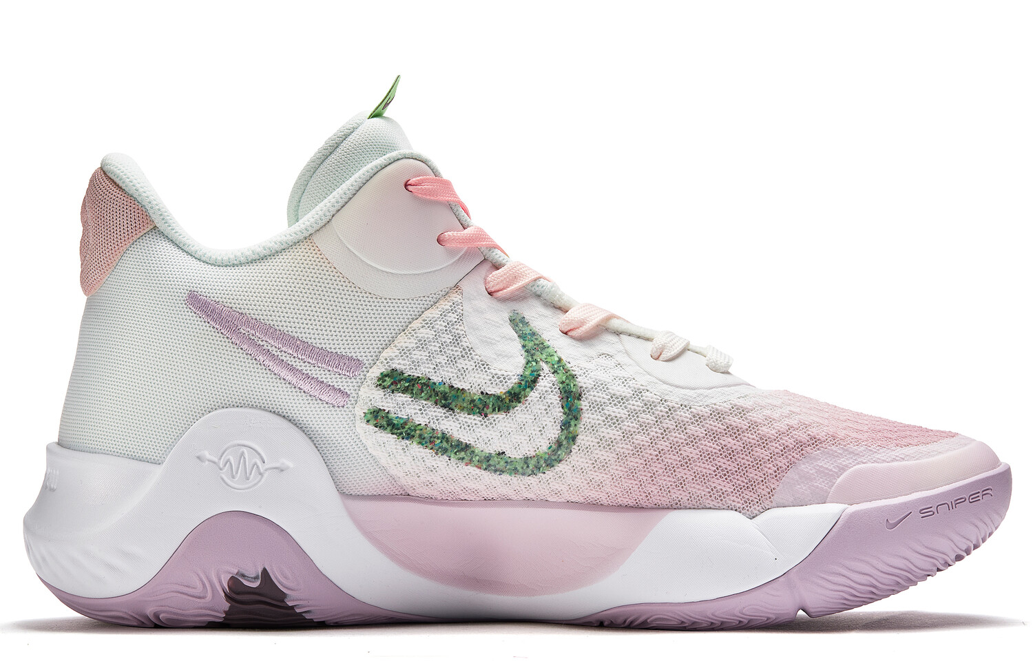 

Кроссовки Nike KD Trey 5 IX Vintage Basketball Shoes Unisex Mid-top Purple White, светло-фиолетовый