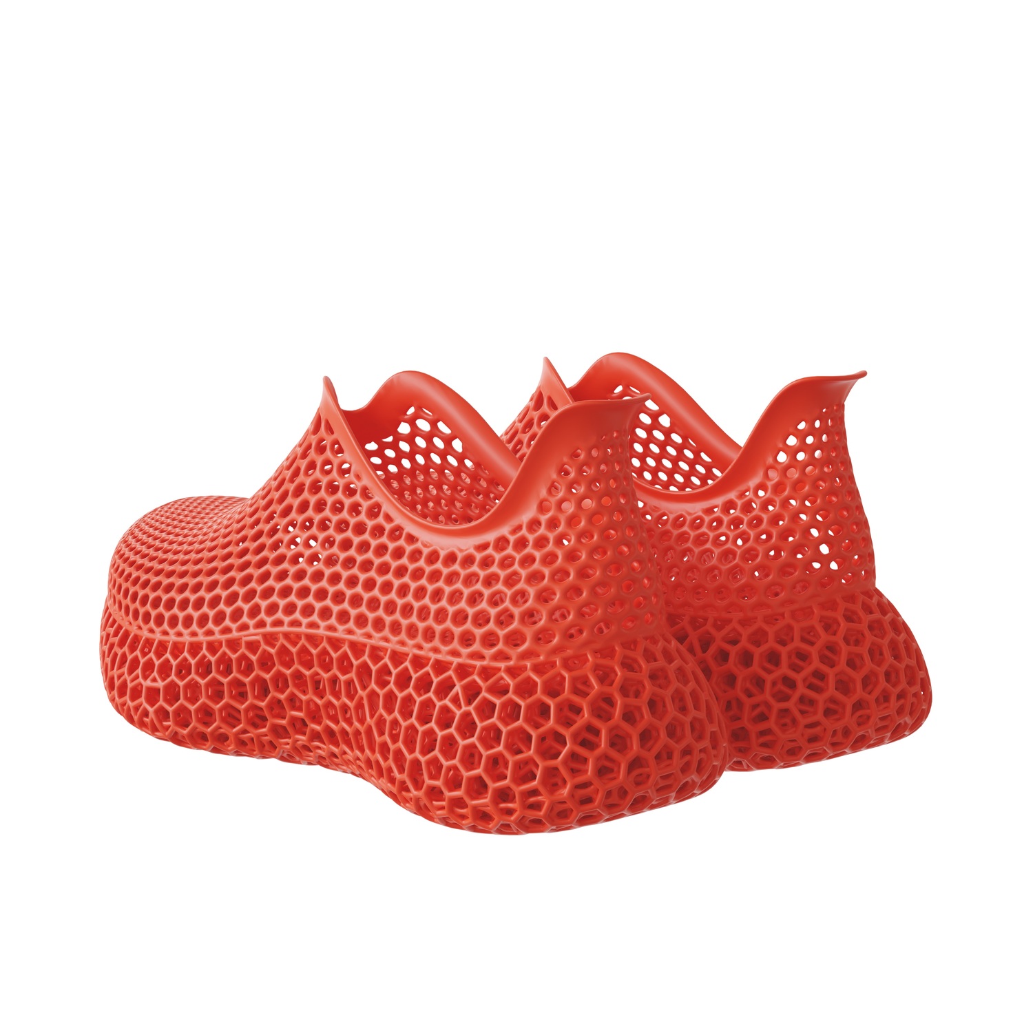STARAY Fle 3D Printed Туристические Кроксы Унисекс Марс Оранжевый — фото 4