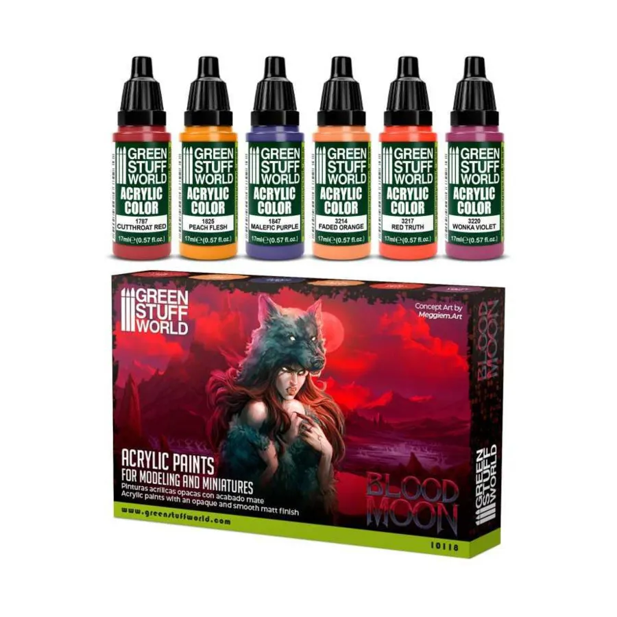 

Набор красок - Кровавая луна, Paint - Paint & Ink Sets