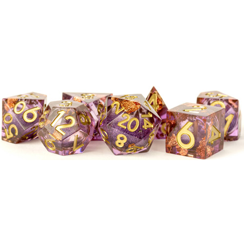 

Аксессуары Metallic Dice Games Elixir Liquid Core Poly Set: Aether Abstract (7)