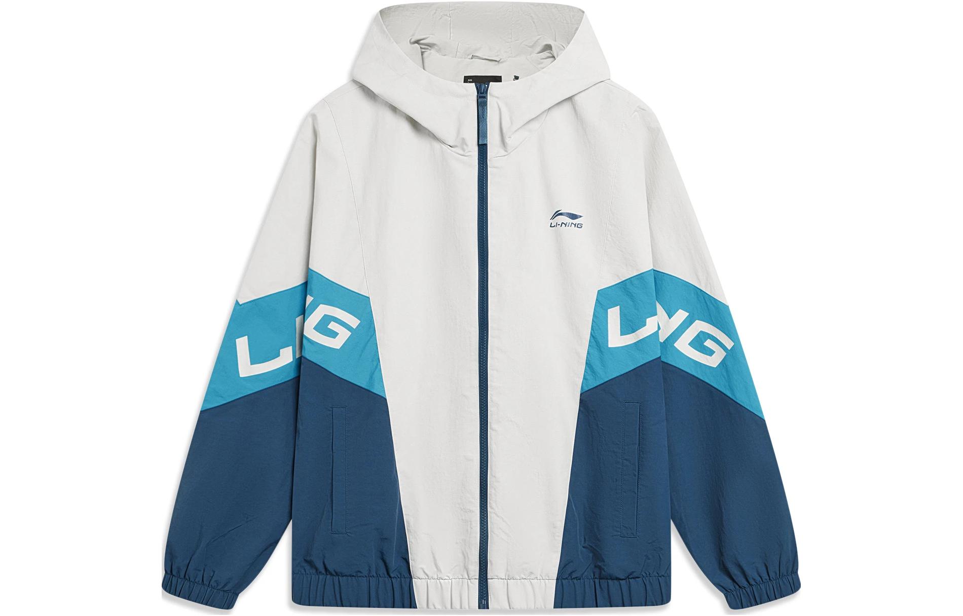 

LINING Спортивное пальто унисекс глубокого синего цвета, Deep Water Duck Blue