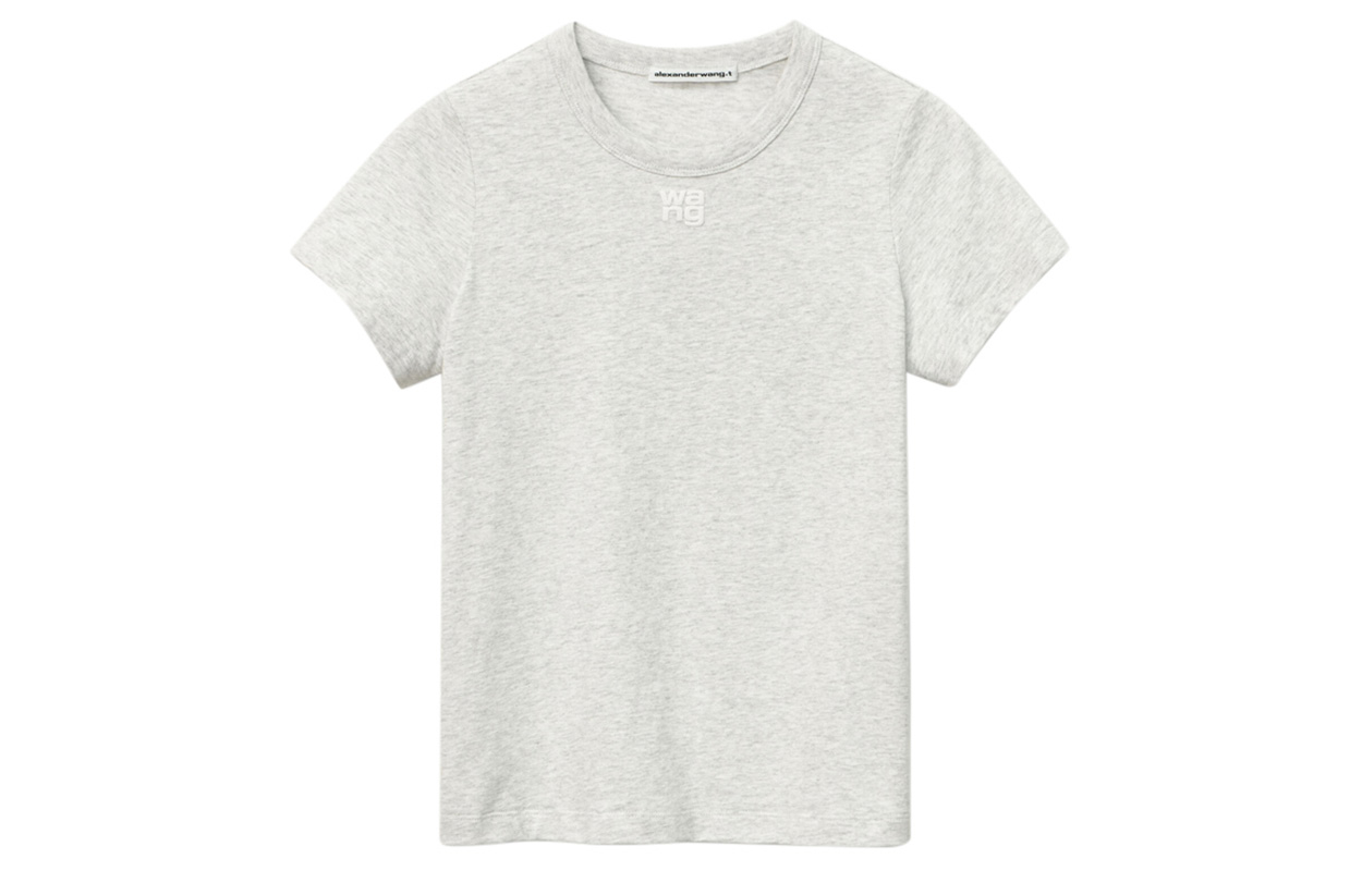 

Футболка женская серые Alexander Wang, серый